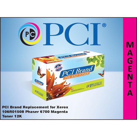 Pci Xerox 106R01508 106R1508 Magenta Toner 106R01508-PCI